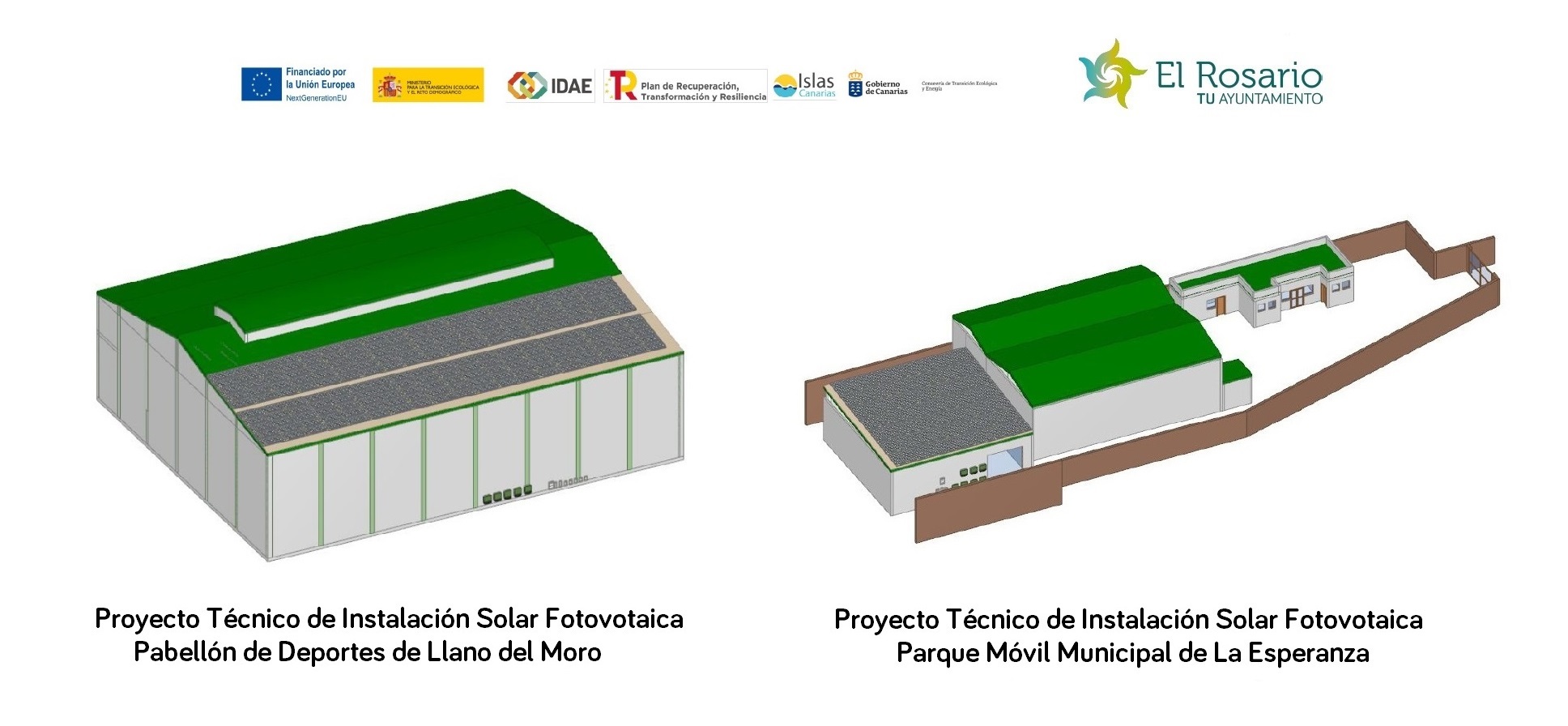 Casi 500.000 euros para la mejora del pabellón de Llano del Moro y del parque móvil municipal